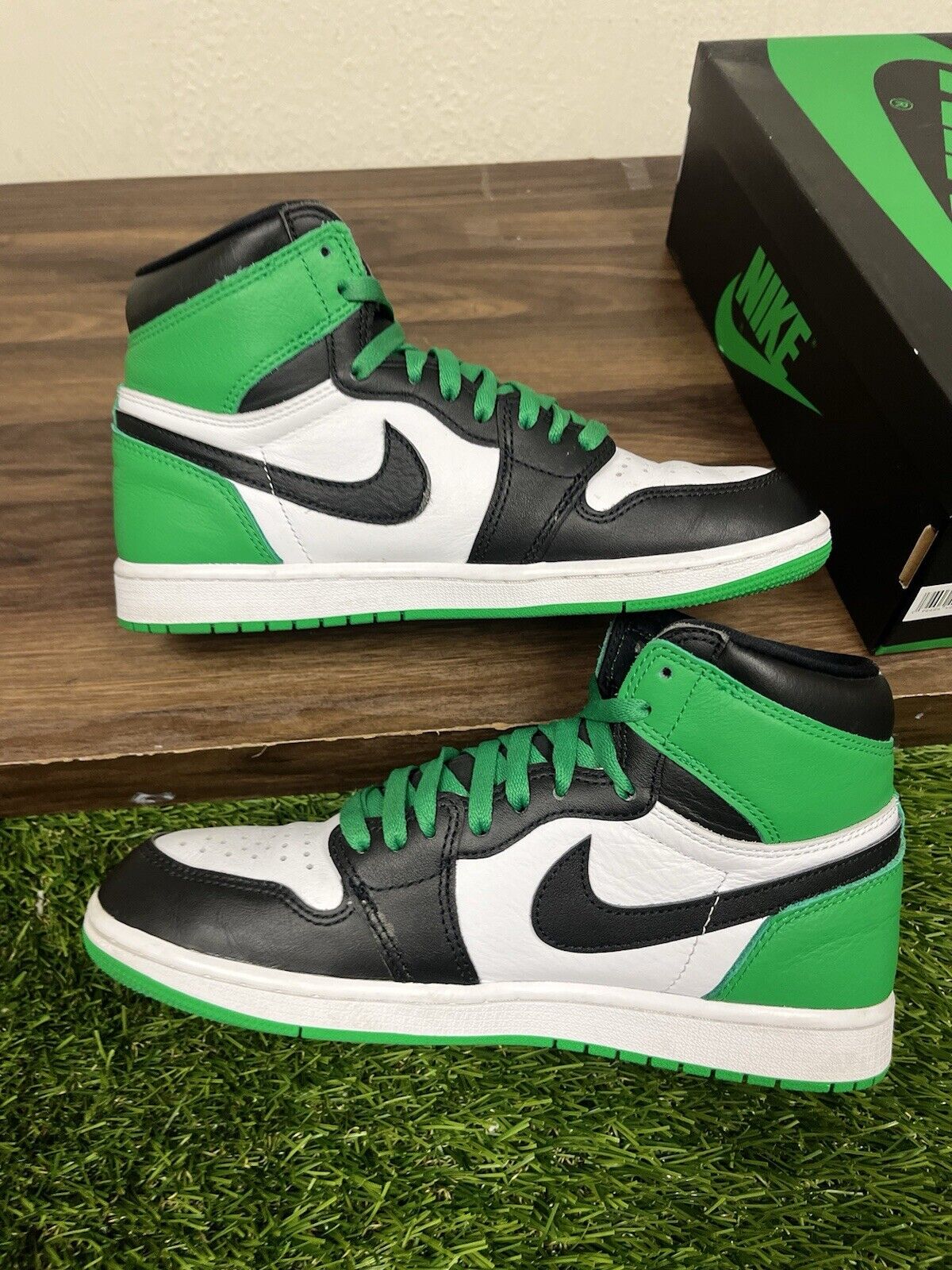 Size 8.5 - Air Jordan 1 Retro OG High Lucky Green