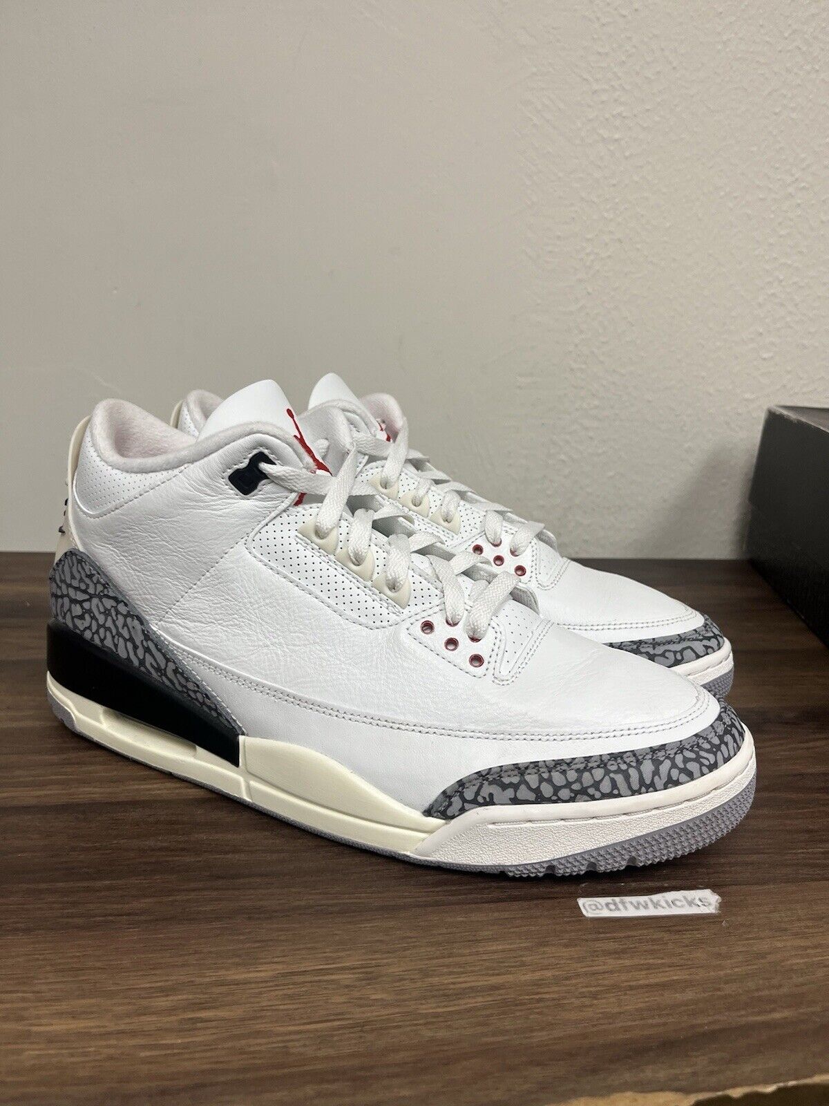 Nike Air Jordan 3 Retro White Cement Reimagined Size 12 DN3707-100 OG A35