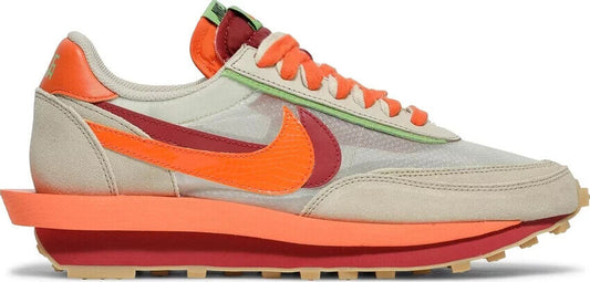 Size 13 - Nike LDWaffle Deep Red/Green Bean/Orange Blaze