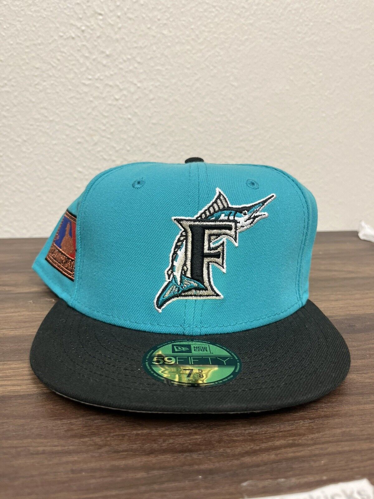 New Era Florida Marlins 125th Anniversary MLB Fitted Cap Hat Size 8