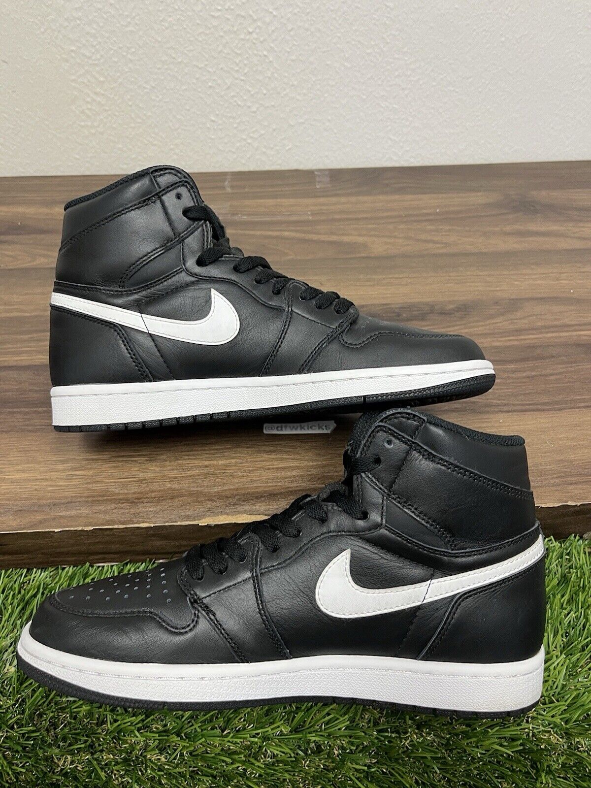 Size 8- Jordan 1 Retro High OG Premium Ying Yang Black 2016 A63