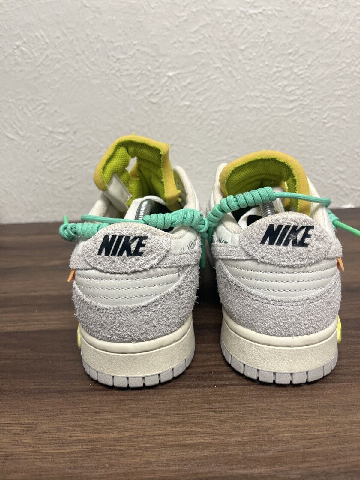 Nike Off-White x Dunk Low “Lot 14 of 50” DJ0950-106 GREAT CONDITION Size 10