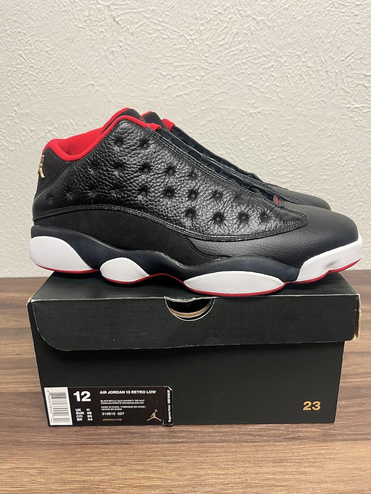 Nike Air Jordan 13 Retro "Low Bred 2015" Size 12 Pre Owned. Nice