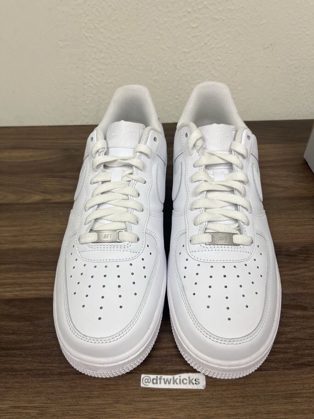 Size 10 - Nike Air Force 1 '07 Low Triple White. Left Shoe Amputee Only.