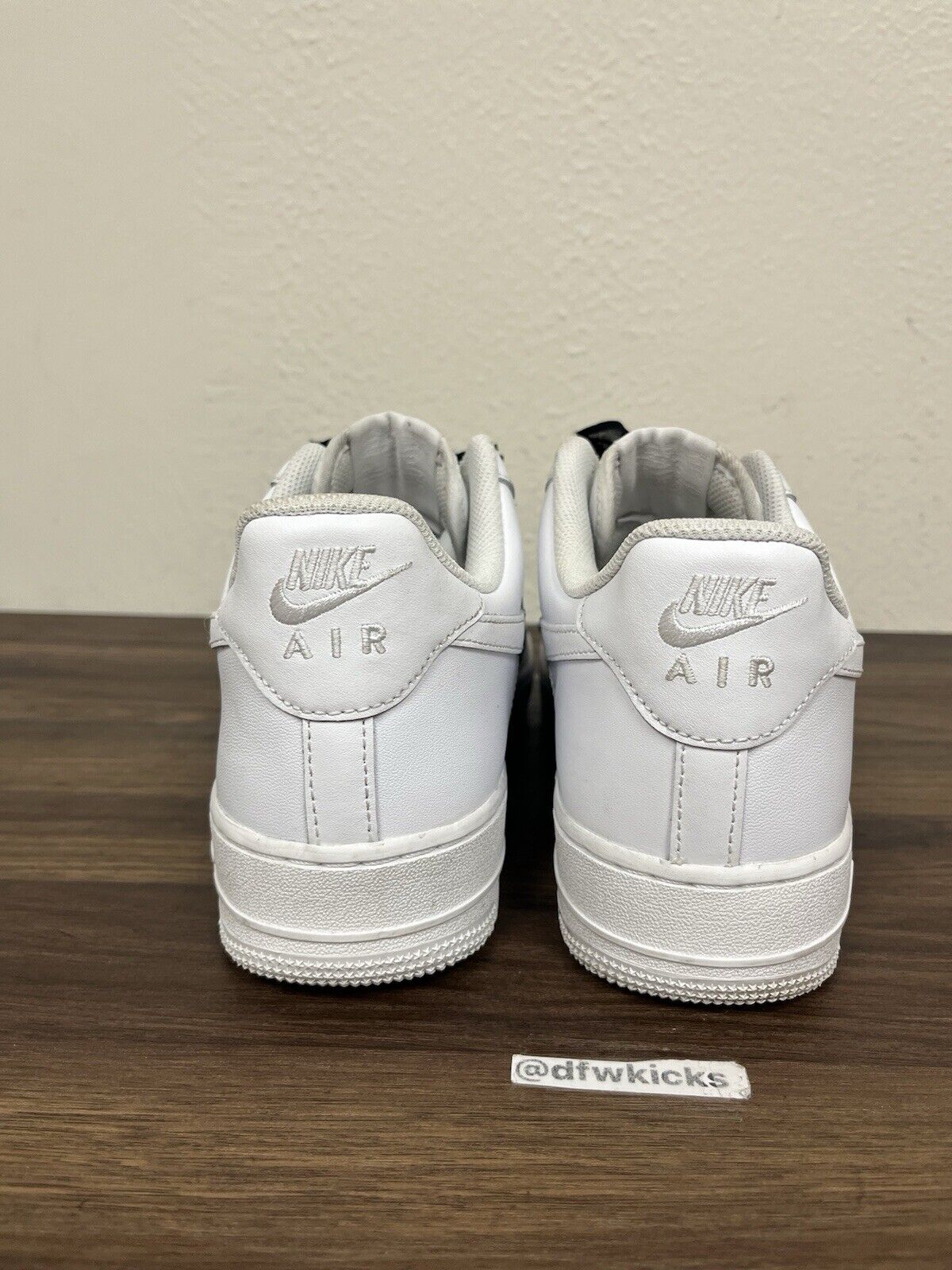 Size 10.5 - Nike Air Force 1 Low '07 White  ( Bandana CUSTOM)