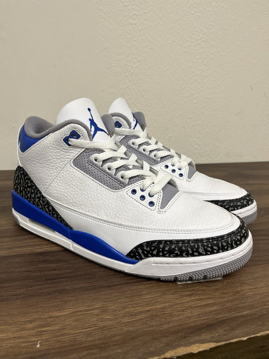 Size 11 - Jordan 3 Retro Mid Racer Blue