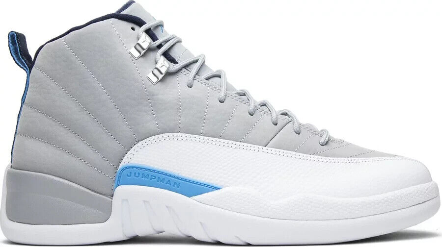 Size 12 - Air Jordan 12 Retro Grey University Blue