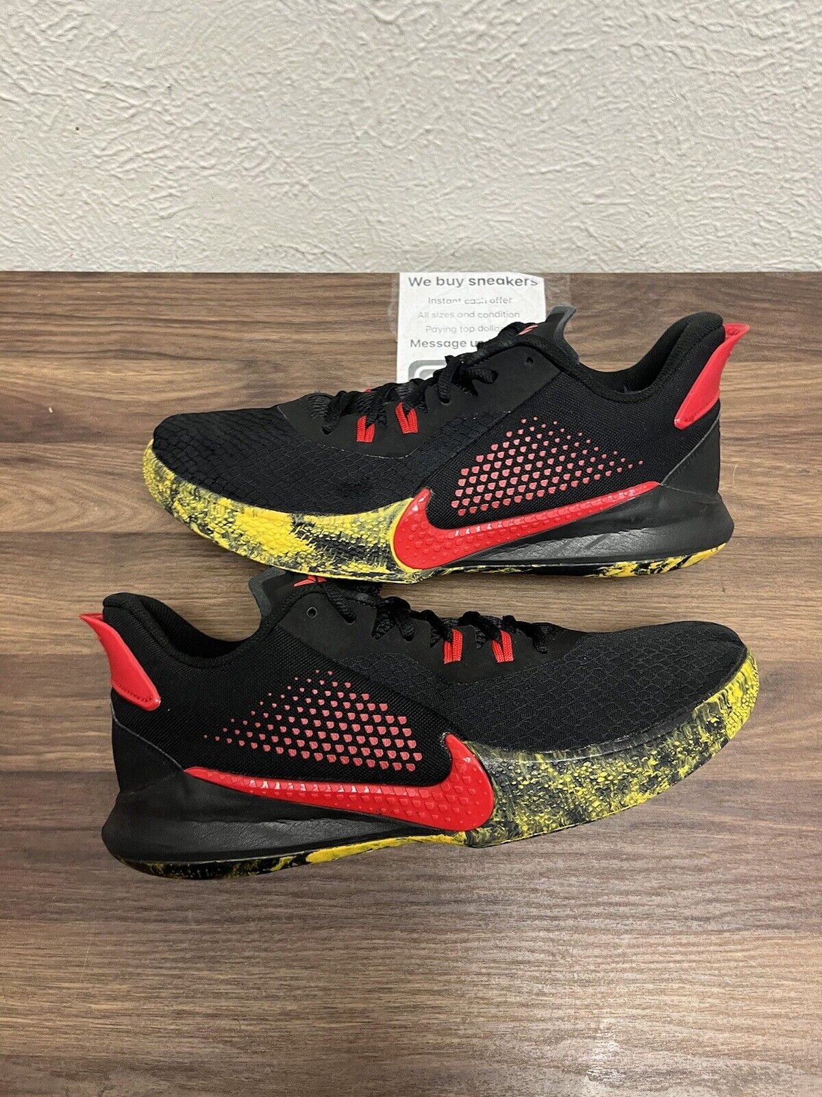 Size 11 - Nike Kobe Mamba Fury Bruce Lee University Red