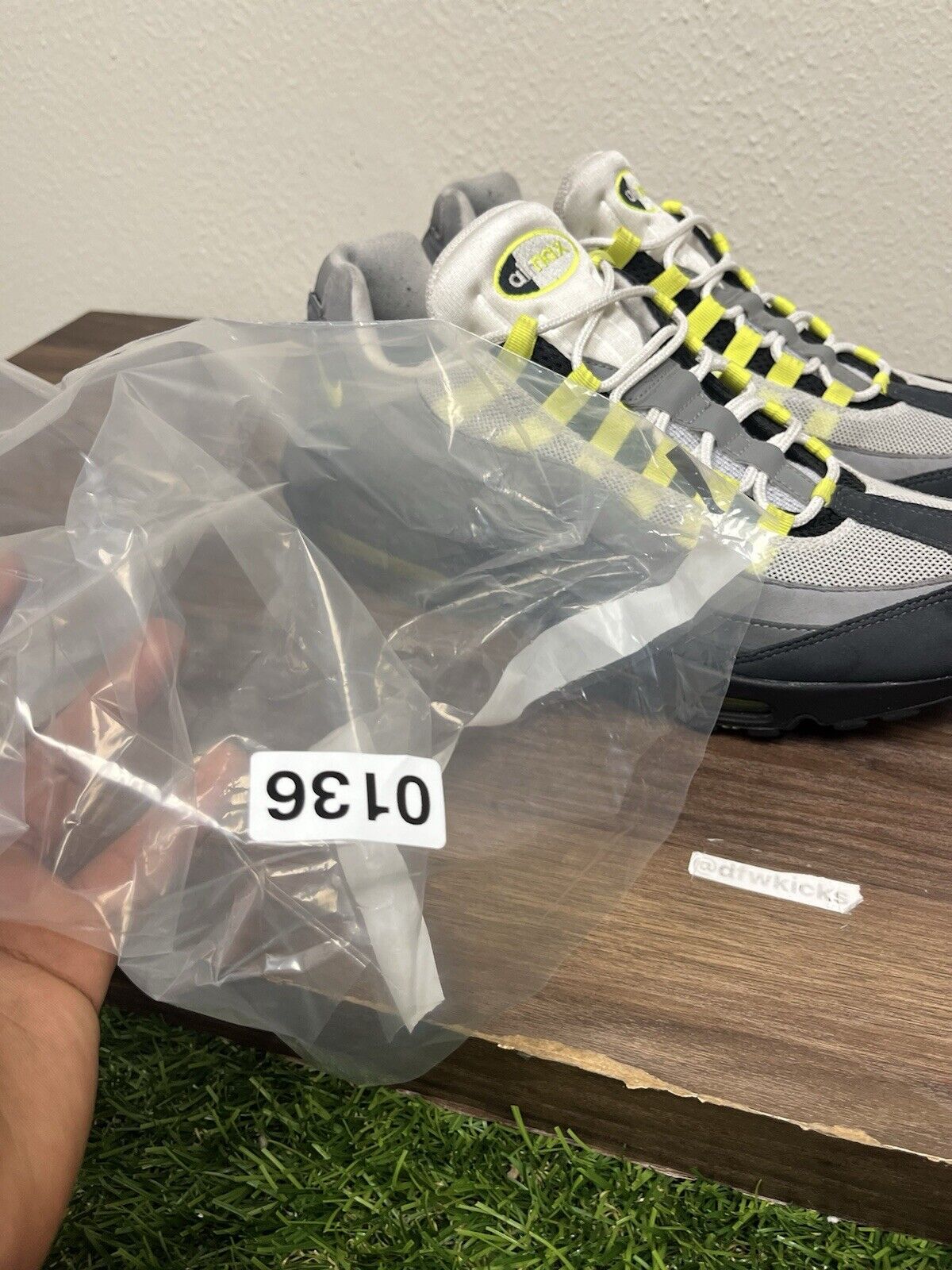 Size 13 - Nike Air Max 95 OG 2020 Neon A136