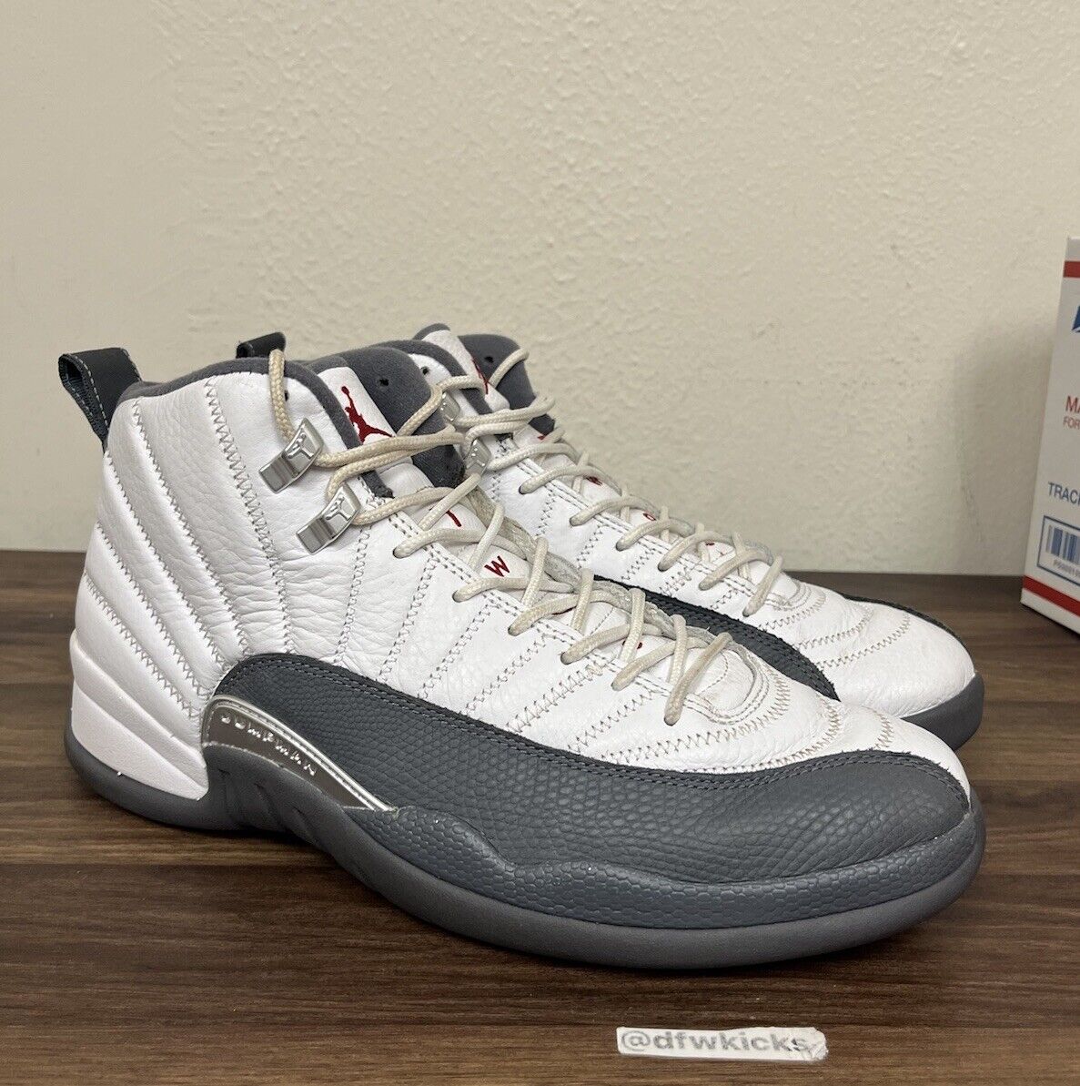 Size 11 - Air Jordan 12 Retro Dark Grey White