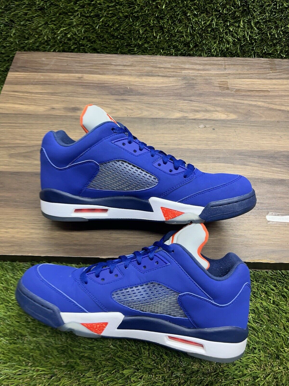 Air Jordan 5 Retro Low Knicks Pre Owned Mens Size 12 *463