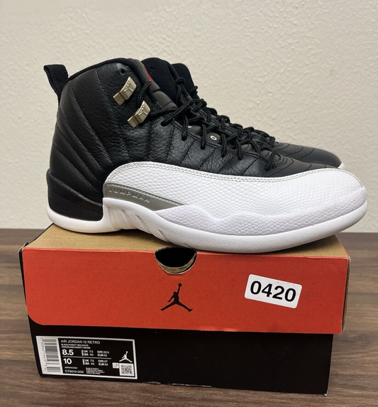 Jordan 12 Retro Playoffs (2022) - Size 8.5 - СТ8013-006 - VERY CLEAn 420