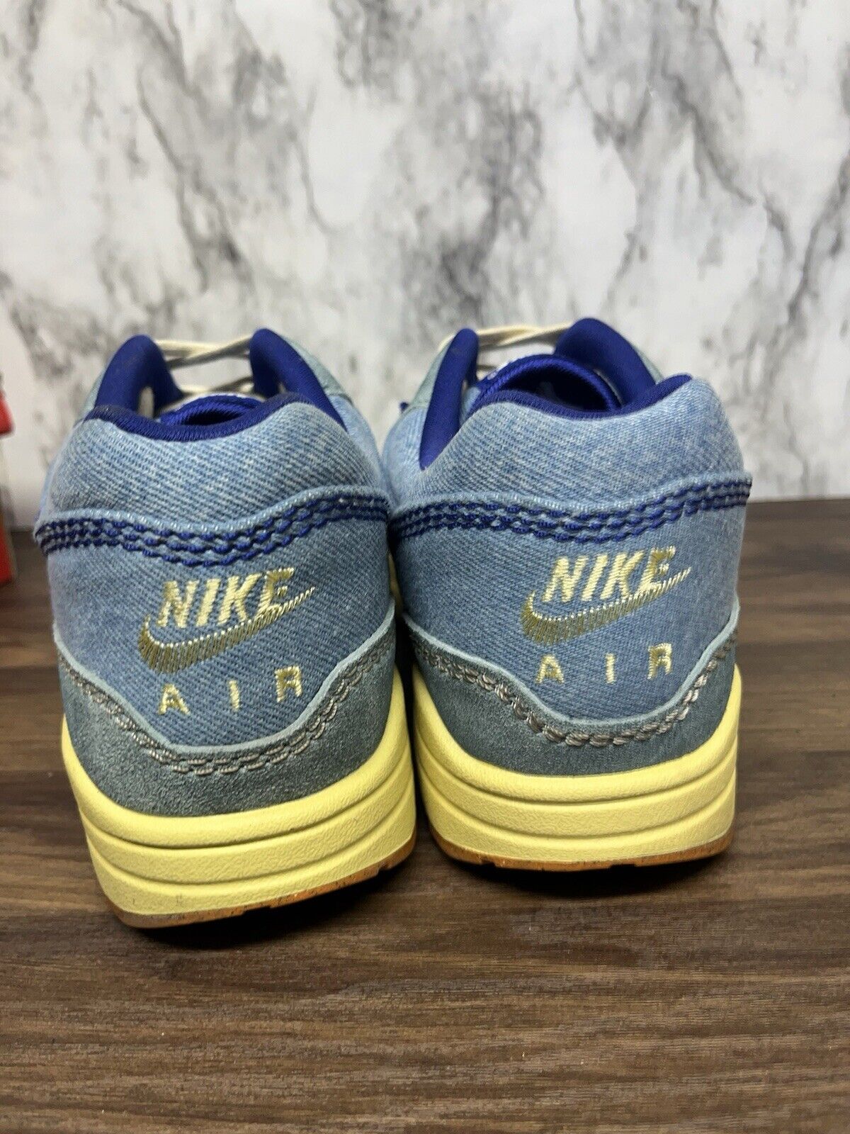 Size 11 - Nike Air Max 1 Premium Dirty Denim 2022 *611