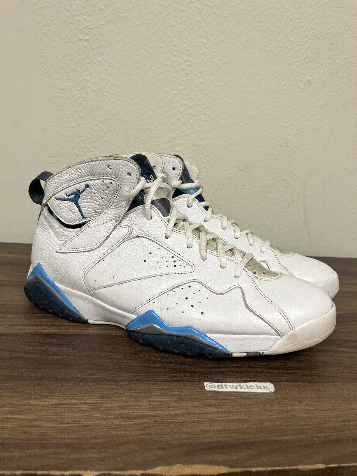 Air Jordan 7 French Blue Size 12 Mens Nike Retro White Grey 304775-107 OG VII