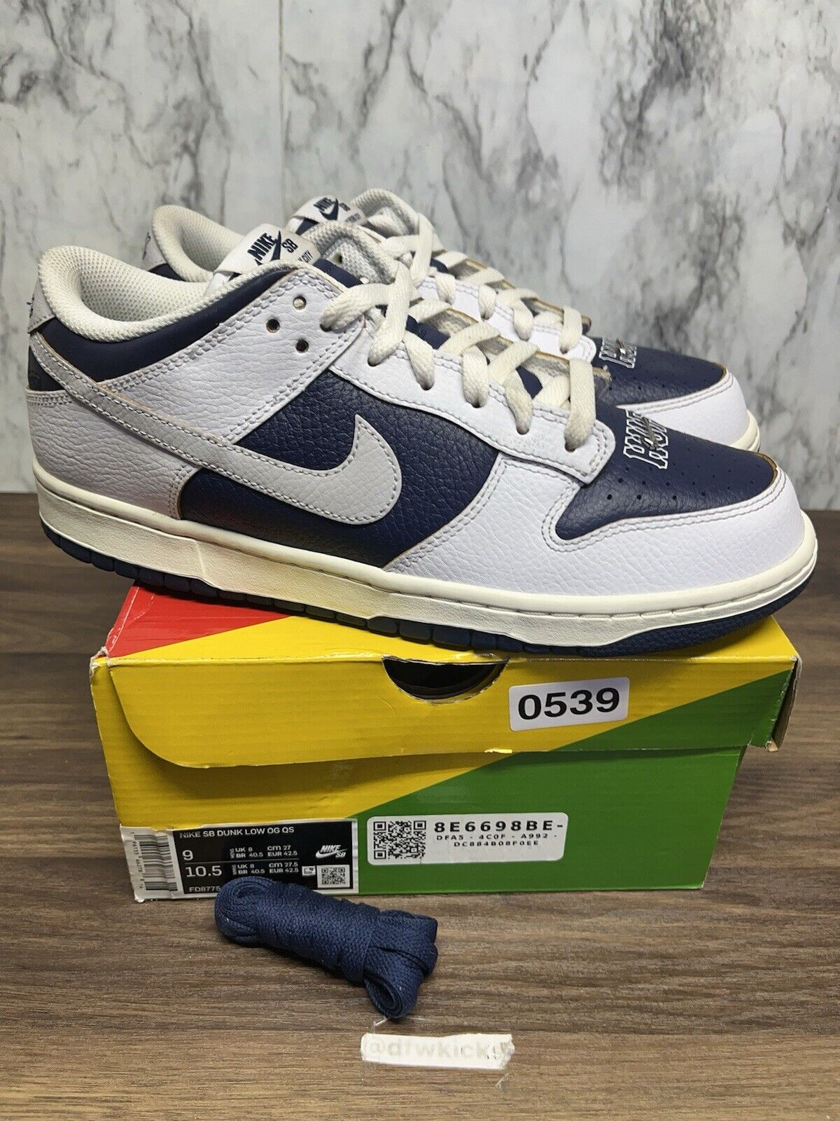 Size 9 - Nike HUF x Dunk SB Low New York *539