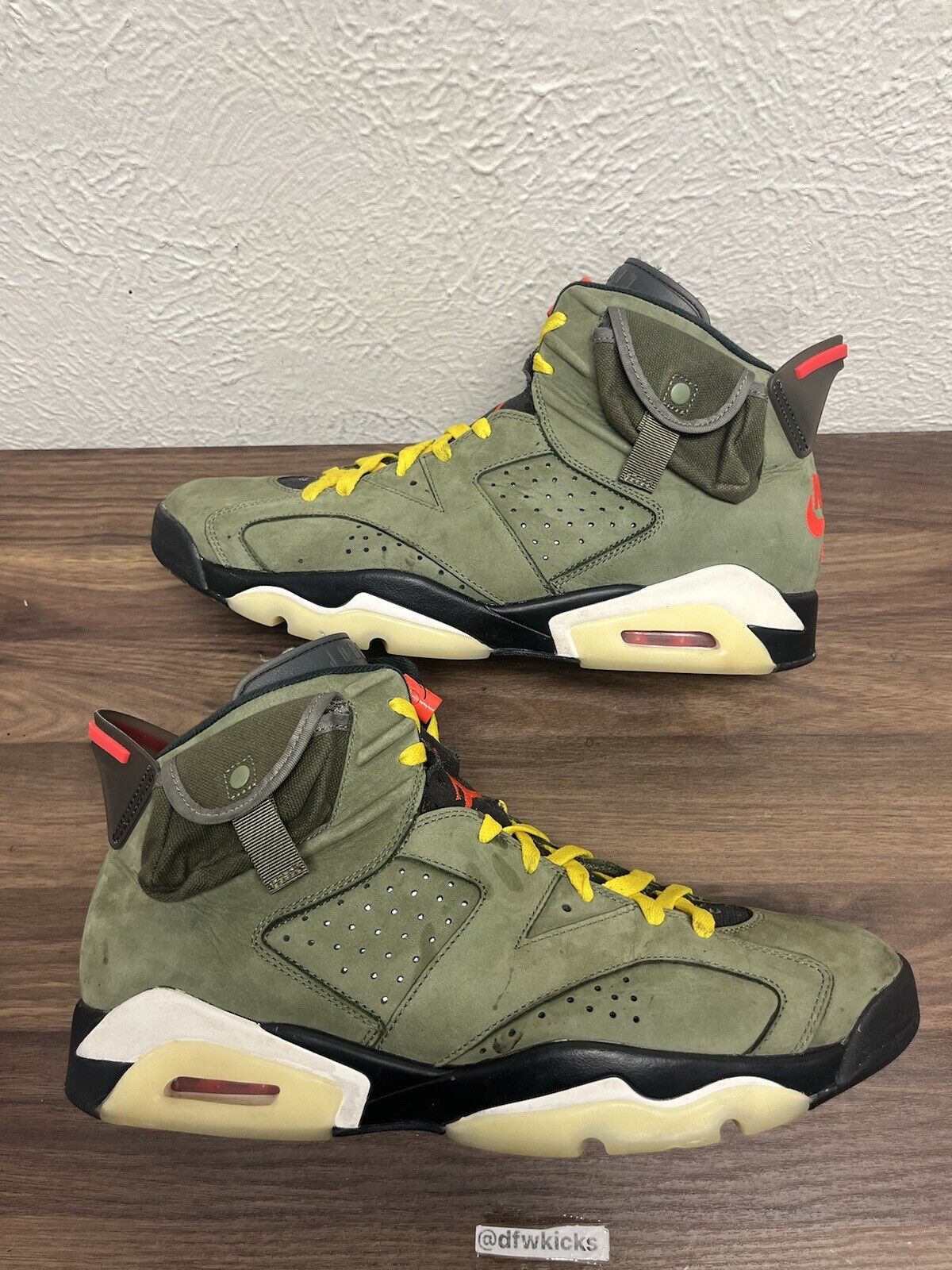 Jordan 6 Travis Scott Olive 2019 Size 13 / OG ALL -