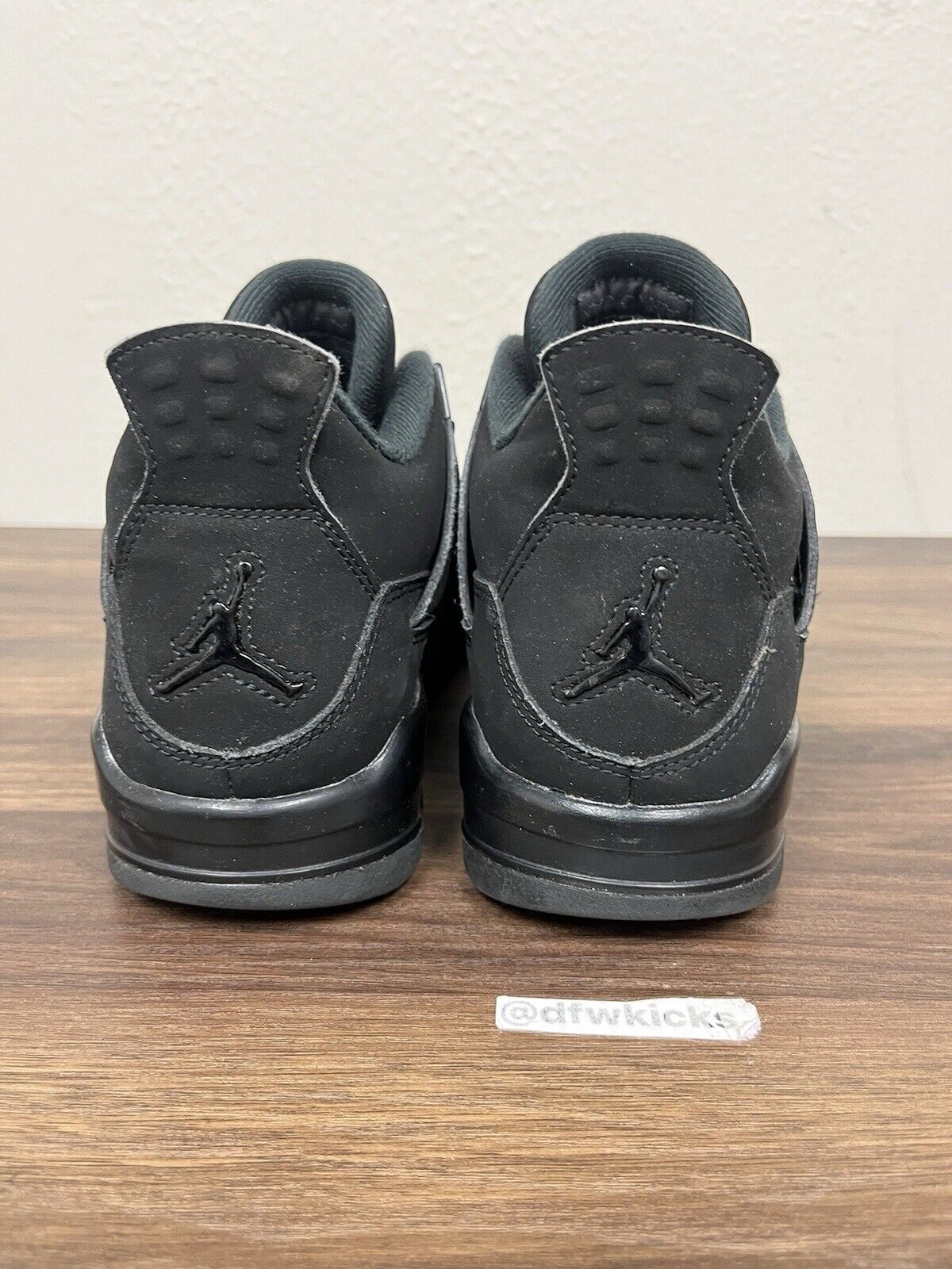 Nike Air Jordan 4 Retro 'Black Cat' 408452-010 ( GS ) Size 7Y