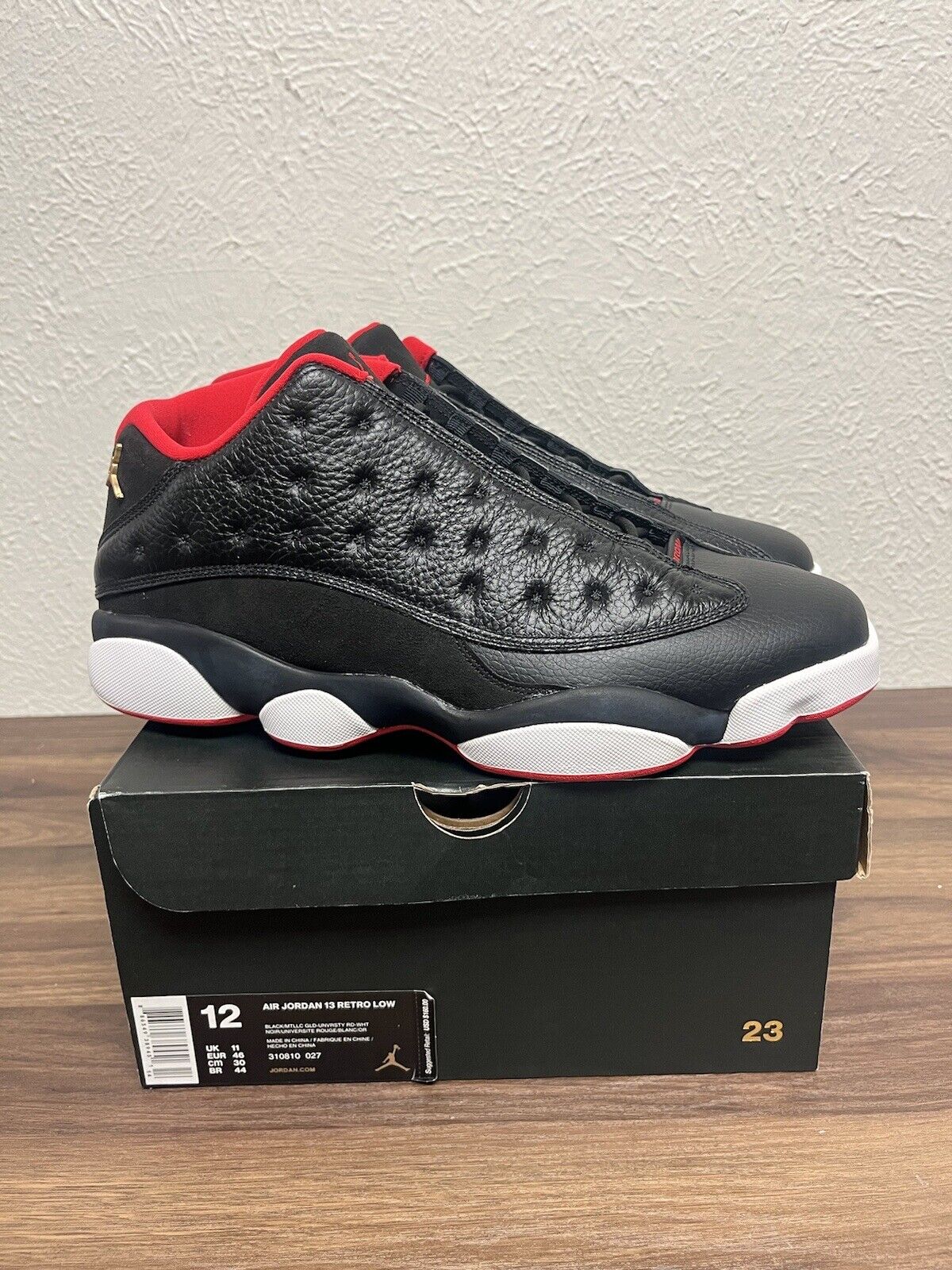 Nike Air Jordan 13 Retro "Low Bred 2015" Size 12 Pre Owned. Nice