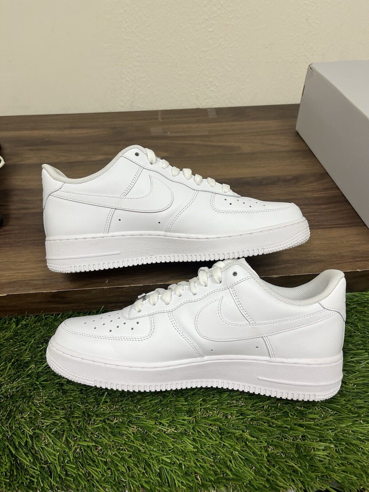 Size 10 - Nike Air Force 1 '07 Low Triple White. Left Shoe Amputee Only.