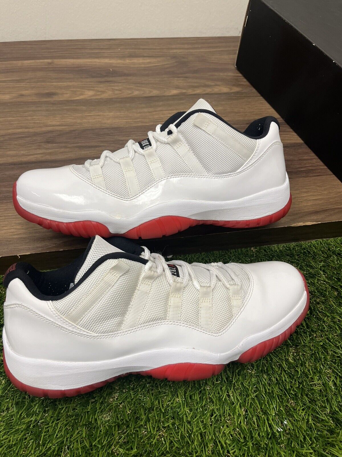 Size 12 - Jordan 11 Retro Low Cherry Bottom 2012 528895 101