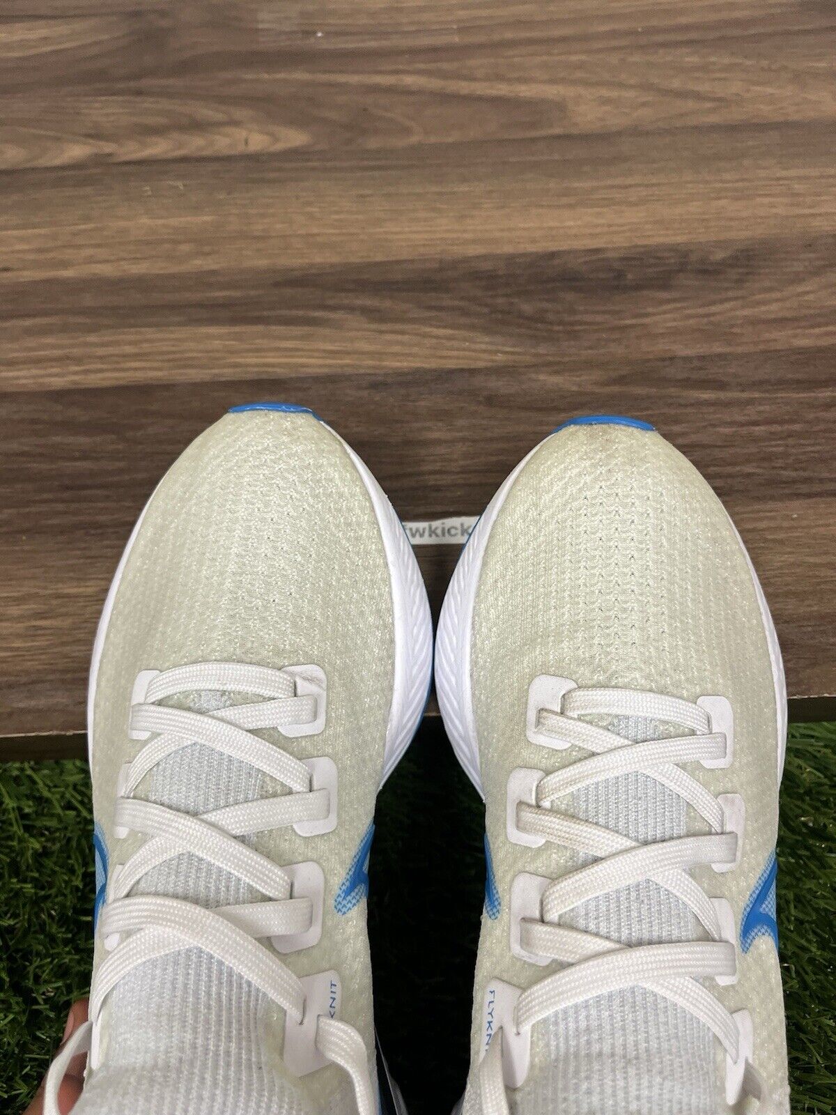 Size 11 - Nike React Infinity Run Flyknit White Photo Blue