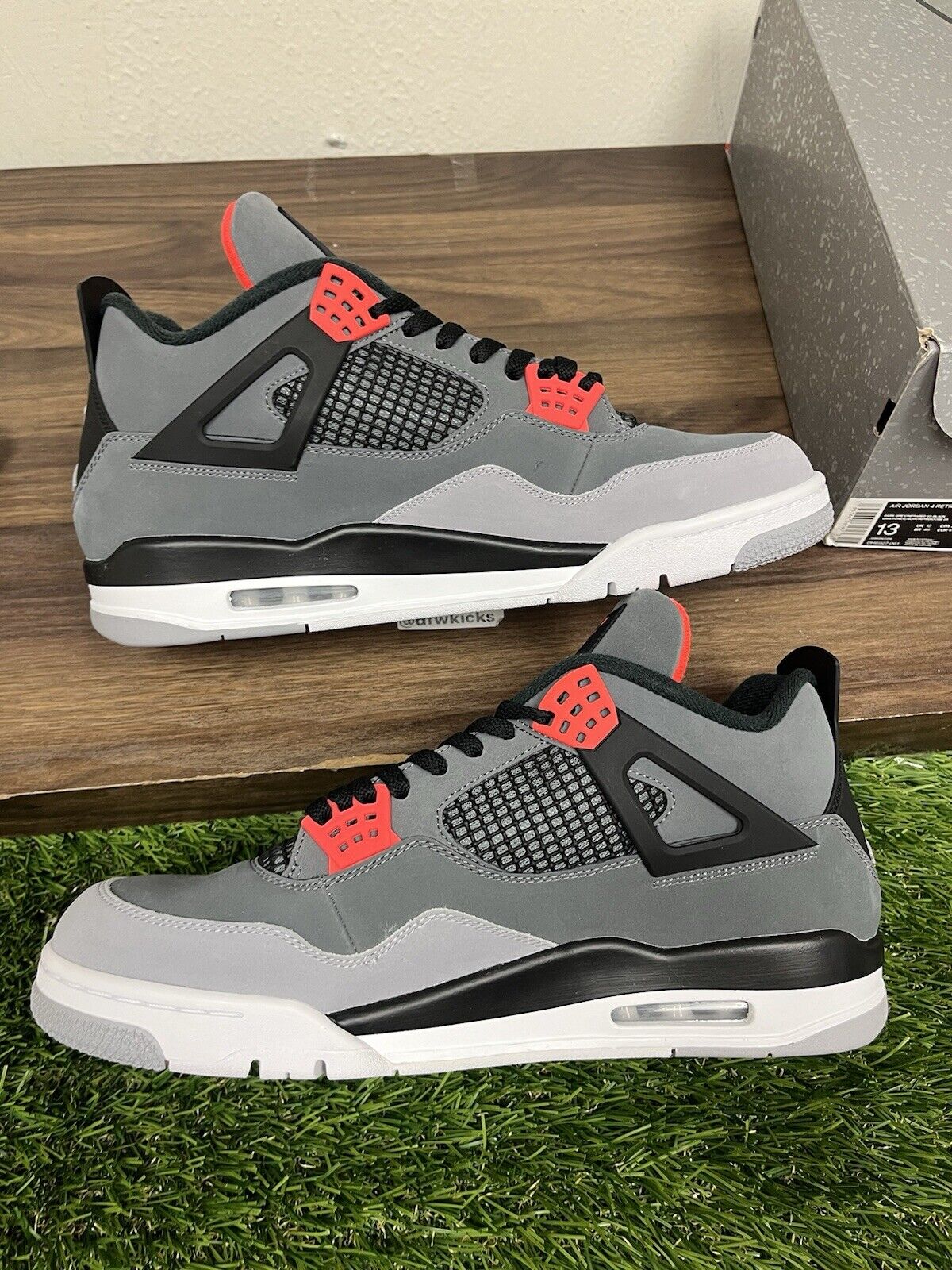 Size 13 - Jordan 4 Retro Mid Infrared