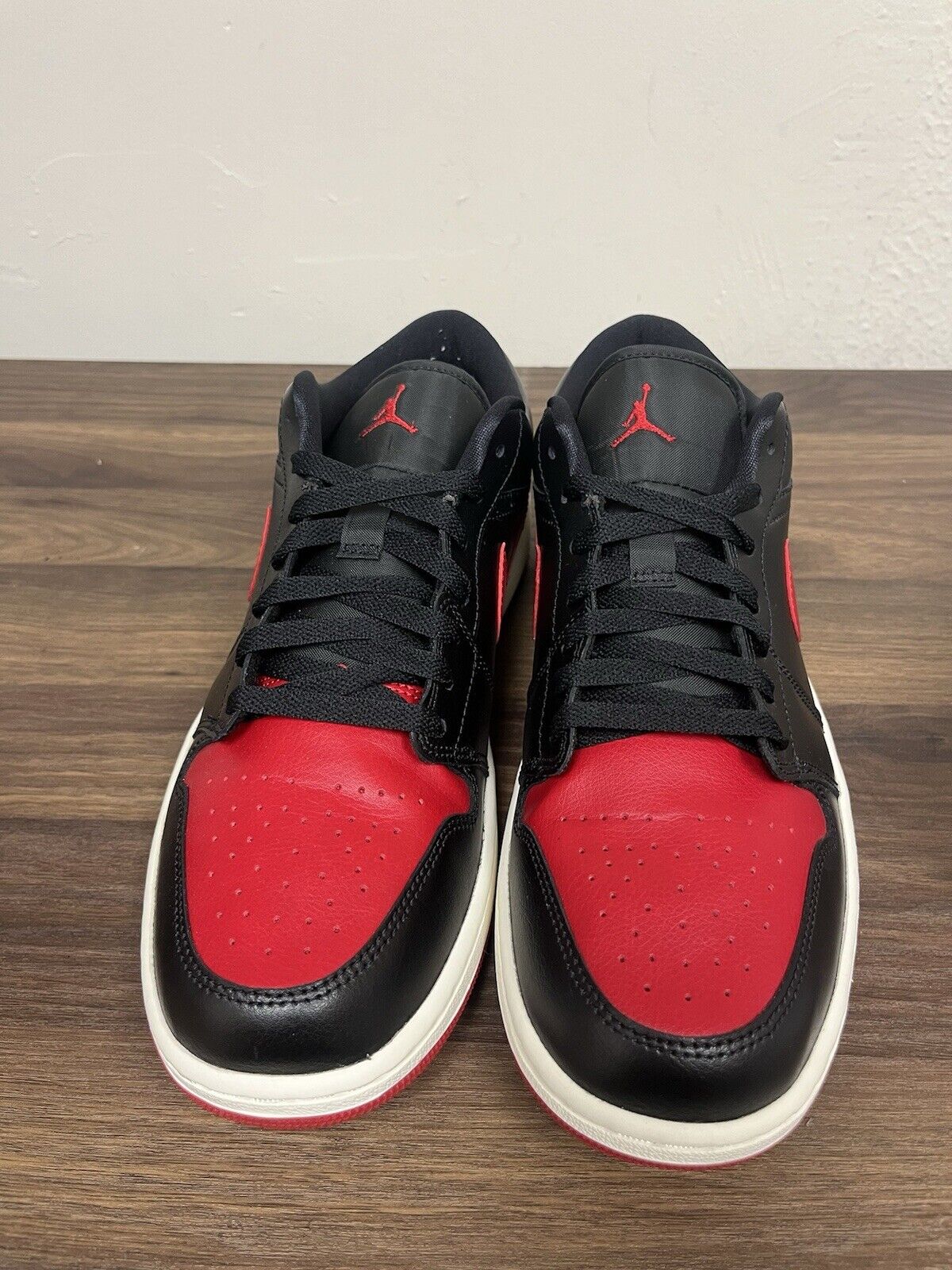 Size 12 - Air Jordan 1 Low Bred Sail W (10.5 for men)