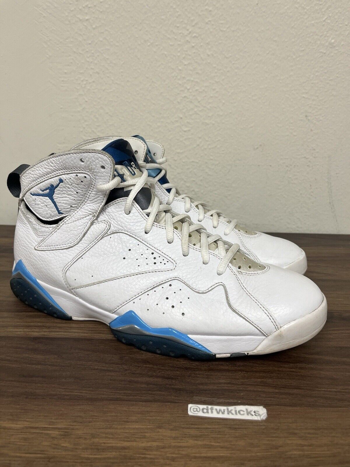 Air Jordan 7 French Blue Size 12 Mens Nike Retro White Grey 304775-107 OG VII