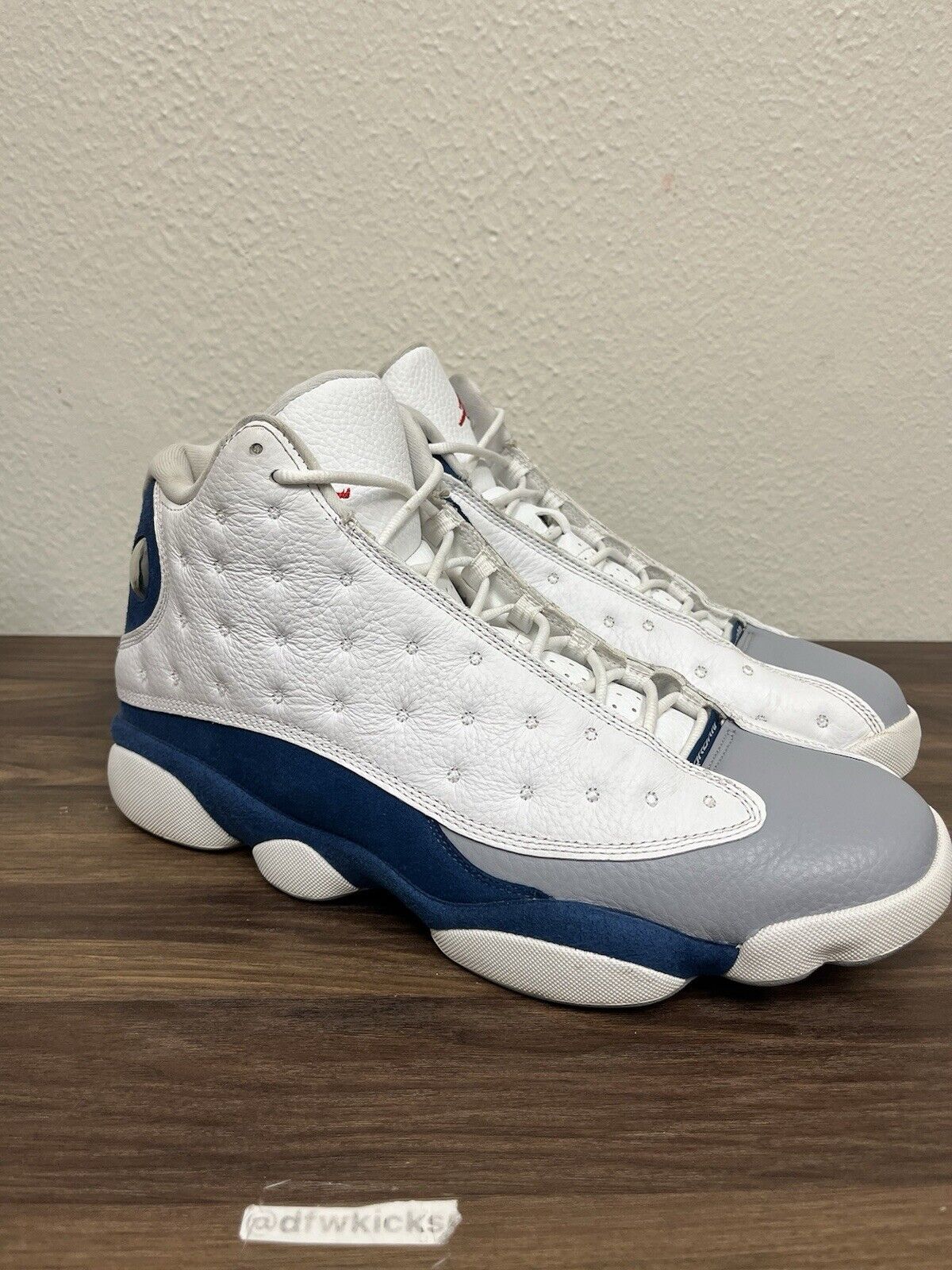 Nike Air Jordan 13 Retro Mid French Blue Size 13 414571-164 13  Blue White A150