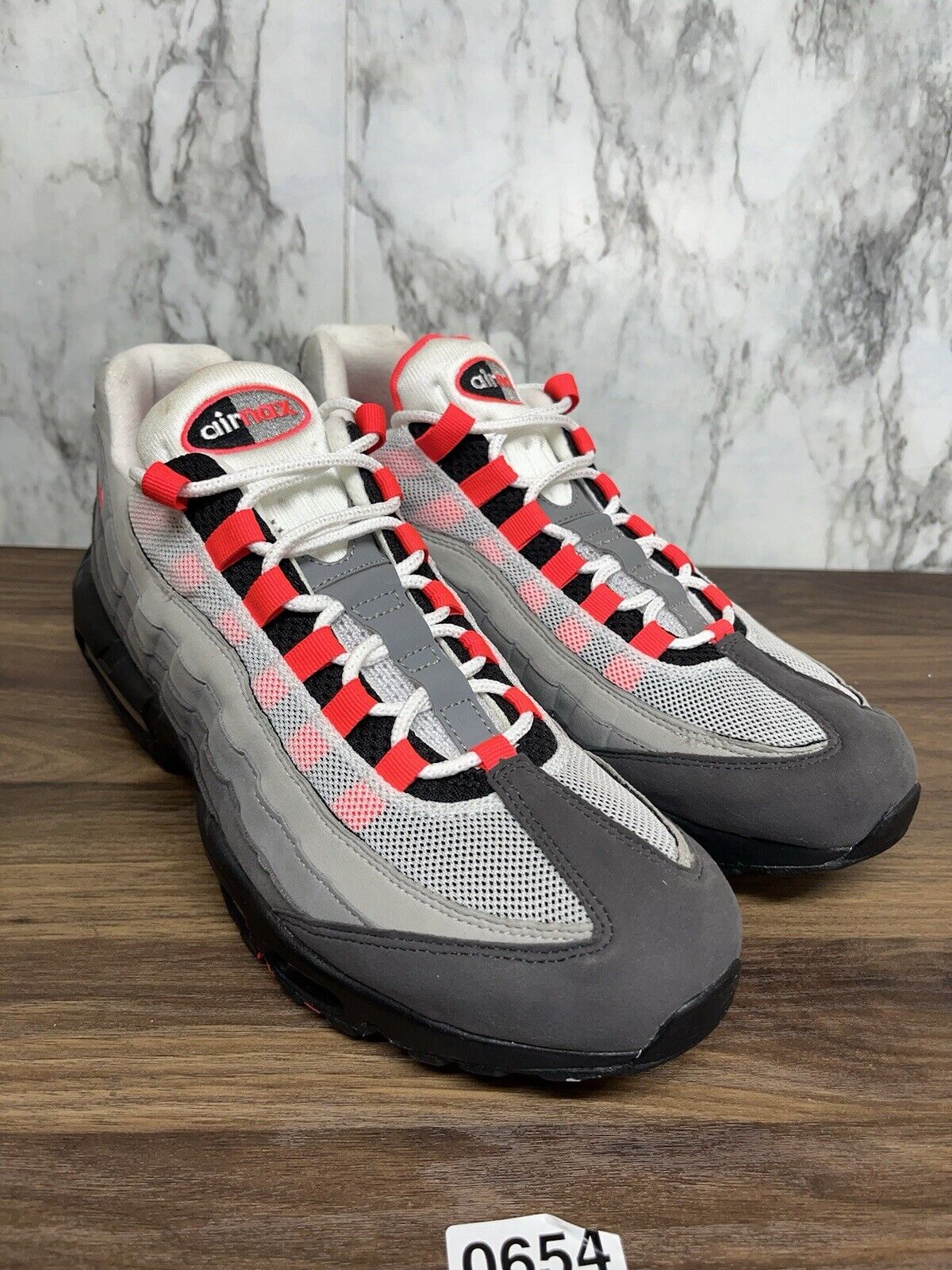 Size 12 - Nike Air Max 95 OG Solar Red 654