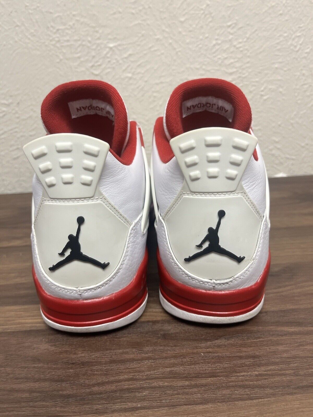 Nike Air Jordan 4 IV 2016 Retro Alternate 89 Size 11.5 White Red