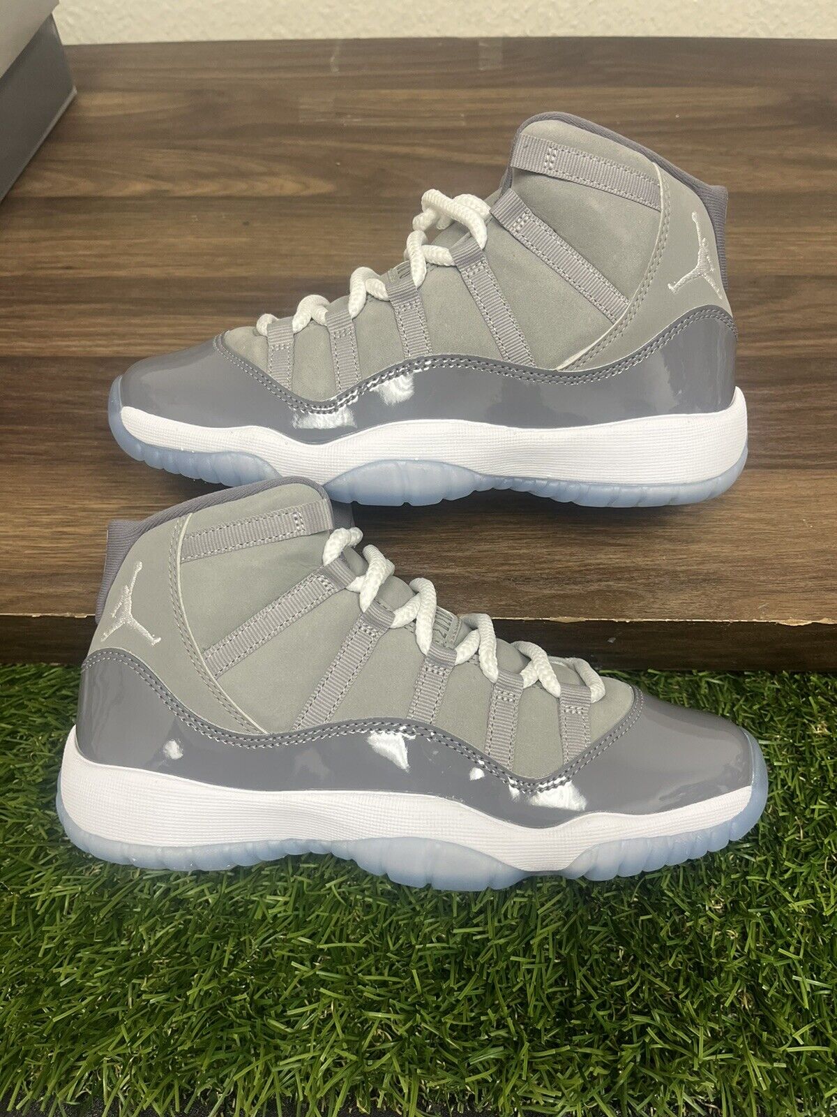 Size 5Y - Nike Air Jordan 11 Retro Cool Grey 2021 GS 378038-005 (USED)