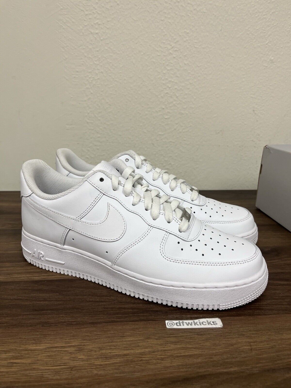 Size 10 - Nike Air Force 1 '07 Low Triple White. Left Shoe Amputee Only.