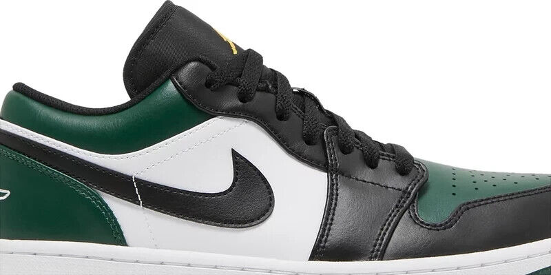 Jordan 1 Low Green Toe (2021) Size 11, 553558-371, Deadstock