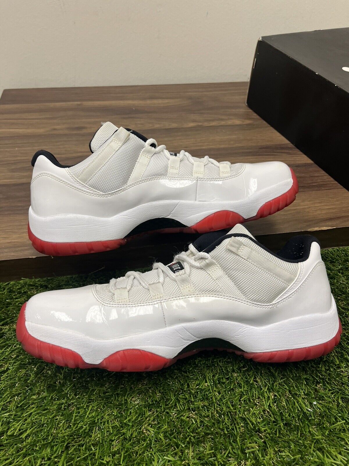 Size 12 - Jordan 11 Retro Low Cherry Bottom 2012 528895 101