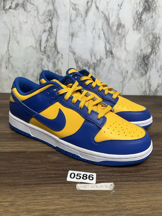 Size 9.5 - Nike Dunk Low UCLA Blue Yellow Clean (DD1391-402) 586