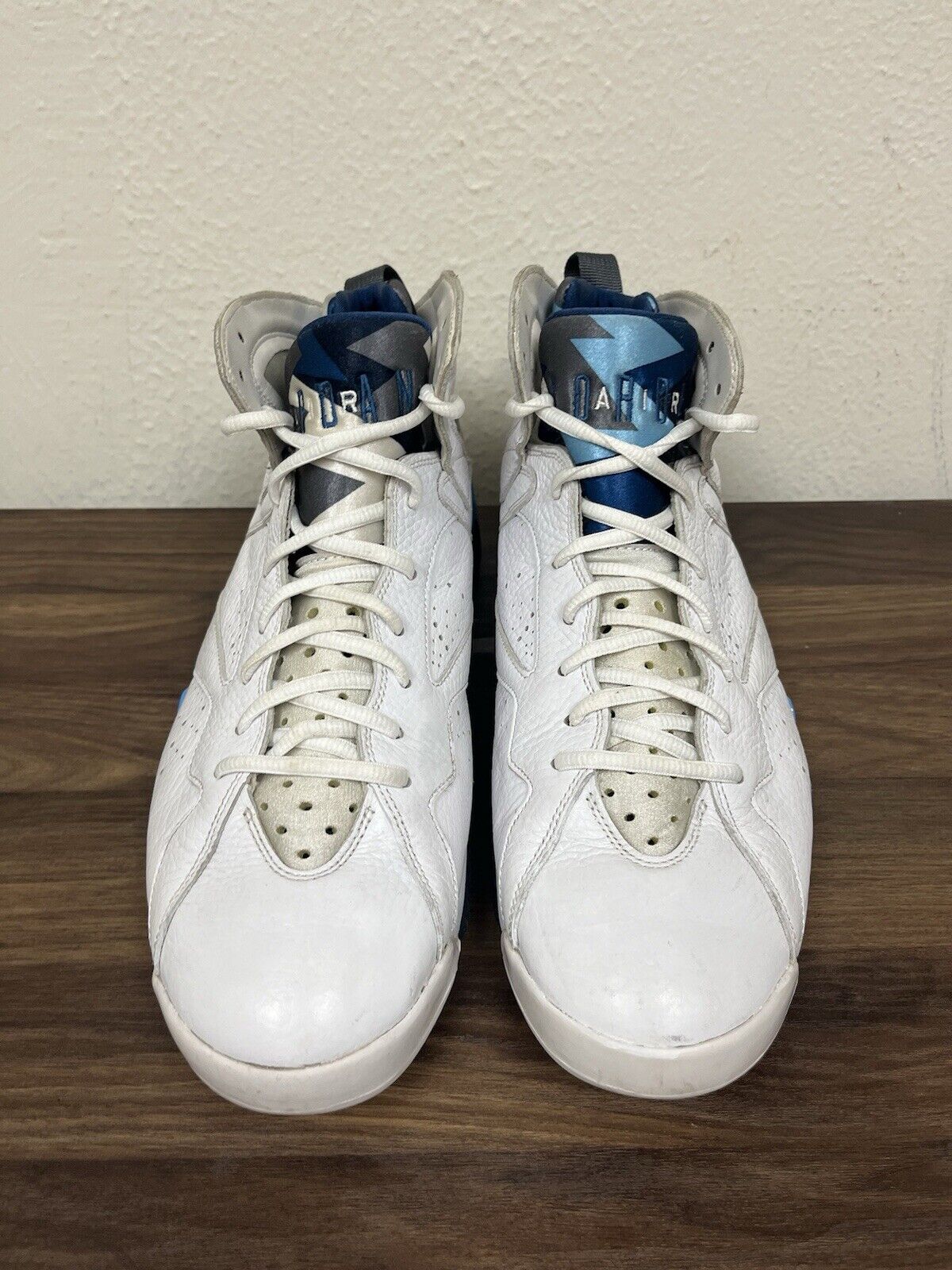 Air Jordan 7 French Blue Size 12 Mens Nike Retro White Grey 304775-107 OG VII