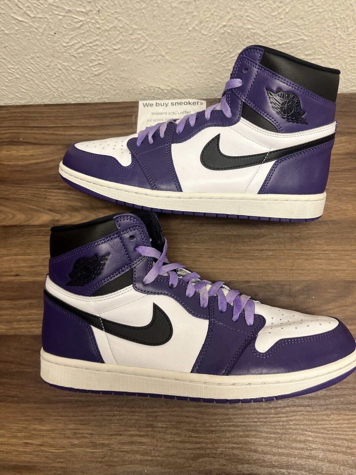 Size 11 - Jordan 1 Retro OG High Court Purple 2.0 - Gently Worn