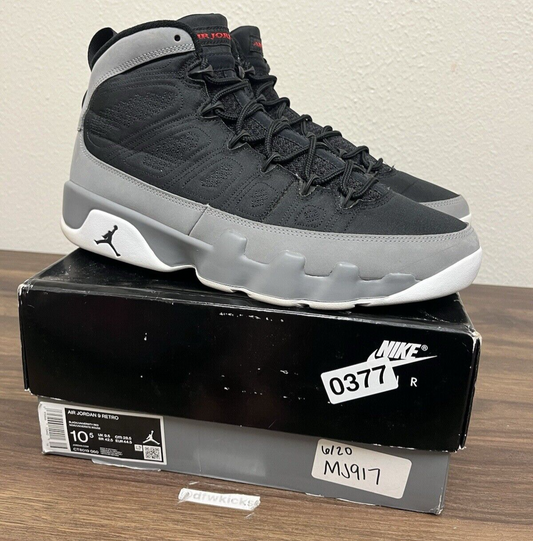 Size 10.5 - Jordan 9 Retro Particle Gray 2022 377