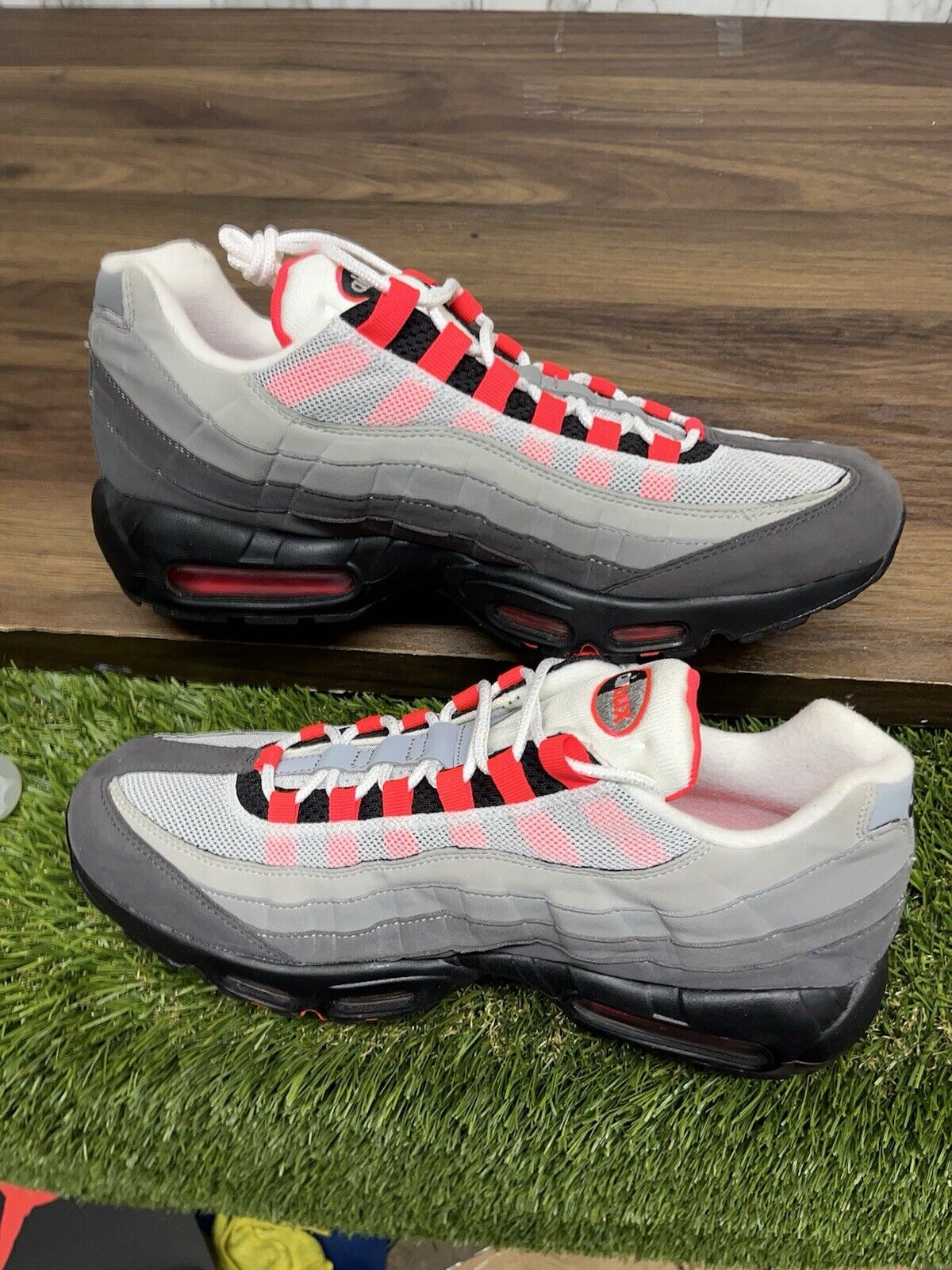 Size 12 - Nike Air Max 95 OG Solar Red 654