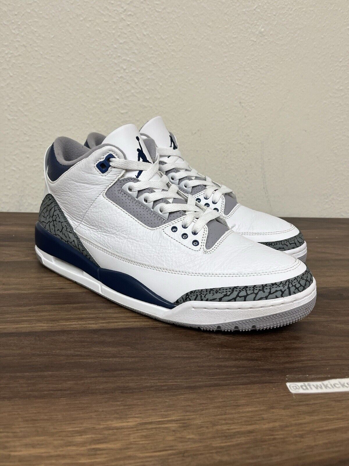 Nike Air Jordan 3 Retro Midnight Navy size 11 CT8532-140 OG III