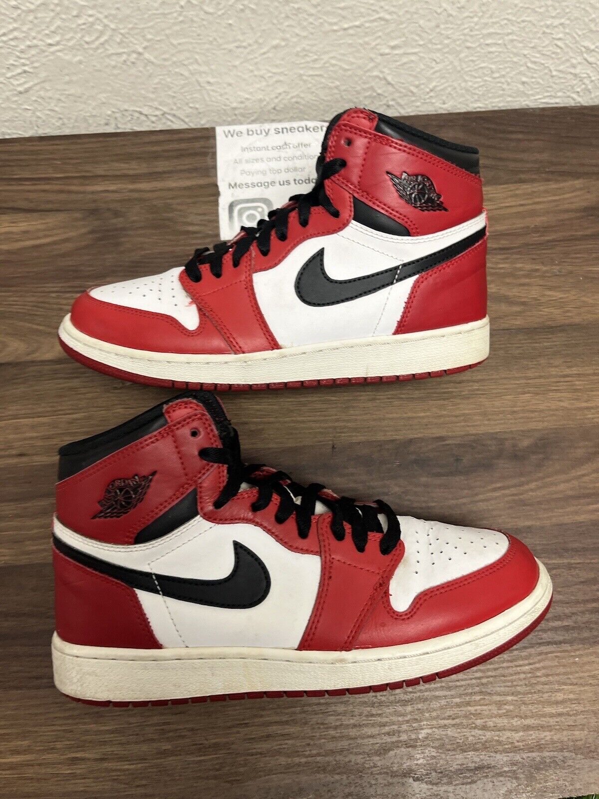 Nike Air Jordan 1 Retro OG High Chicago 2015 575441 101 Sz. 6.5y / 8W