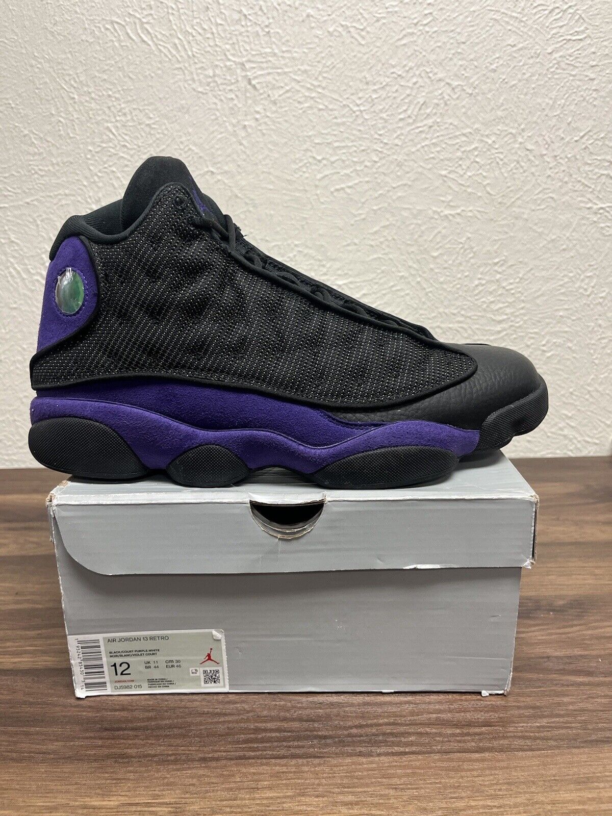 Air Jordan 13 XII 13s Retro Court Purple Black DJ5982-015 Men's Size 12