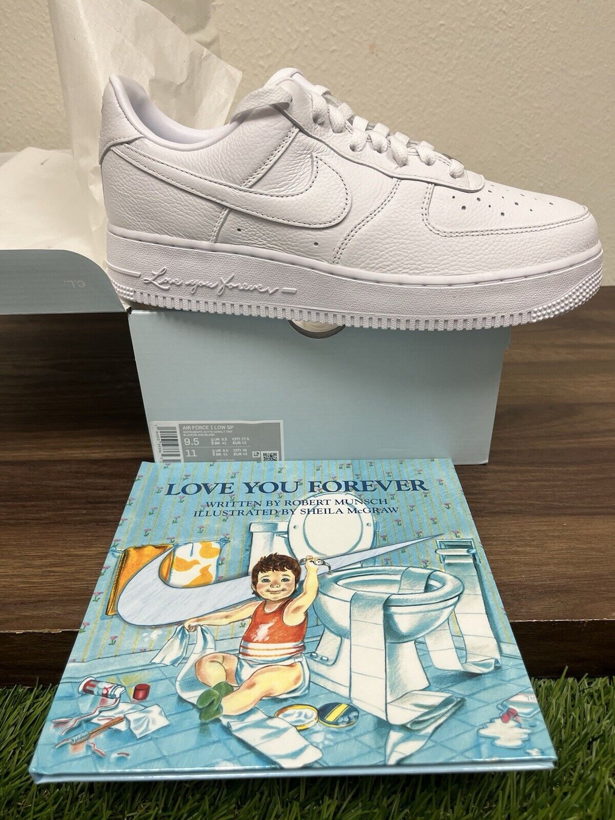 Size 9.5 - Nike Air Force 1 Low x NOCTA Certified Lover Boy 2022 Includes Book