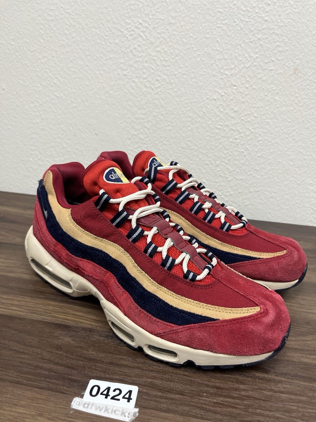 Size 12 - Nike Air Max 95 Premium Red Crush