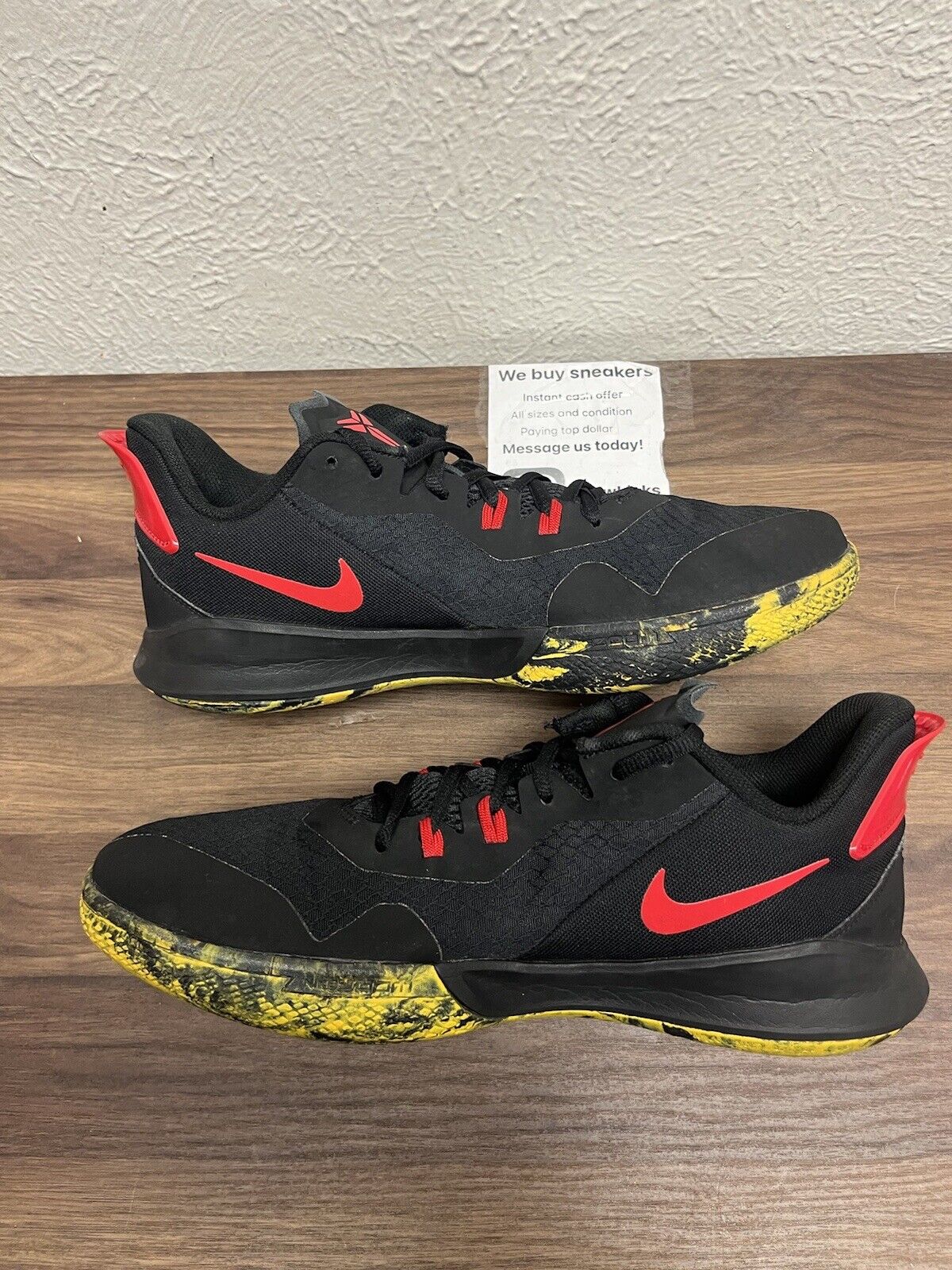 Size 11 - Nike Kobe Mamba Fury Bruce Lee University Red