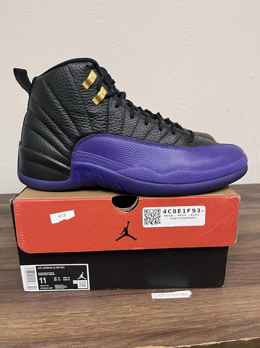 Size 11 - Jordan 12 Retro Mid Field Purple Mens Sneakers CT8013 057