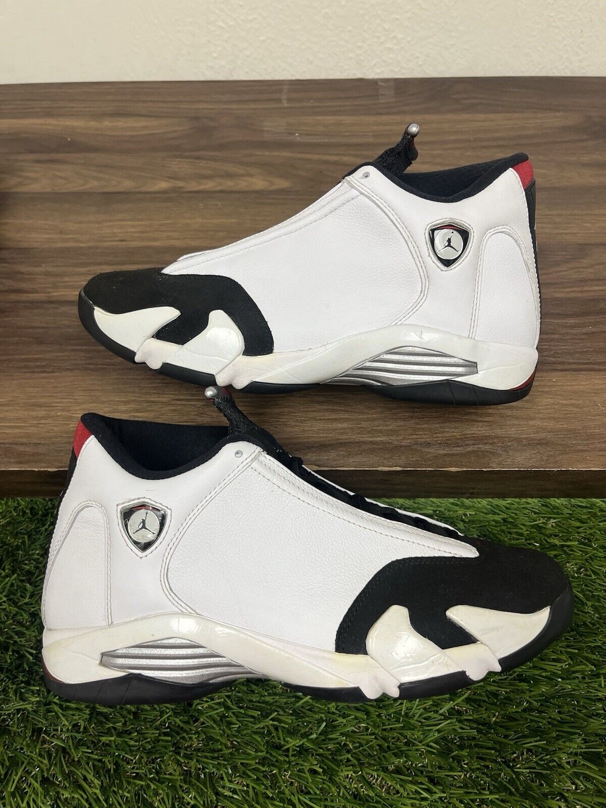 Air Jordan 14 Retro “Black Toe” 2014 Size US 10.5 Mens SKU 487471102