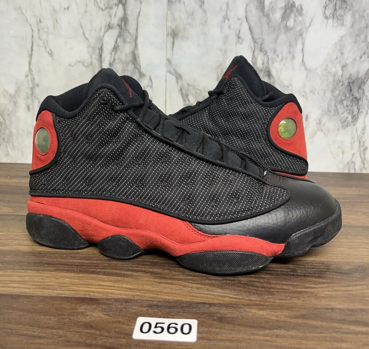 Size 10 NIKE AIR Jordan 13 Retro Bred 2017 Authentic Rare NBA OG Black Red *560