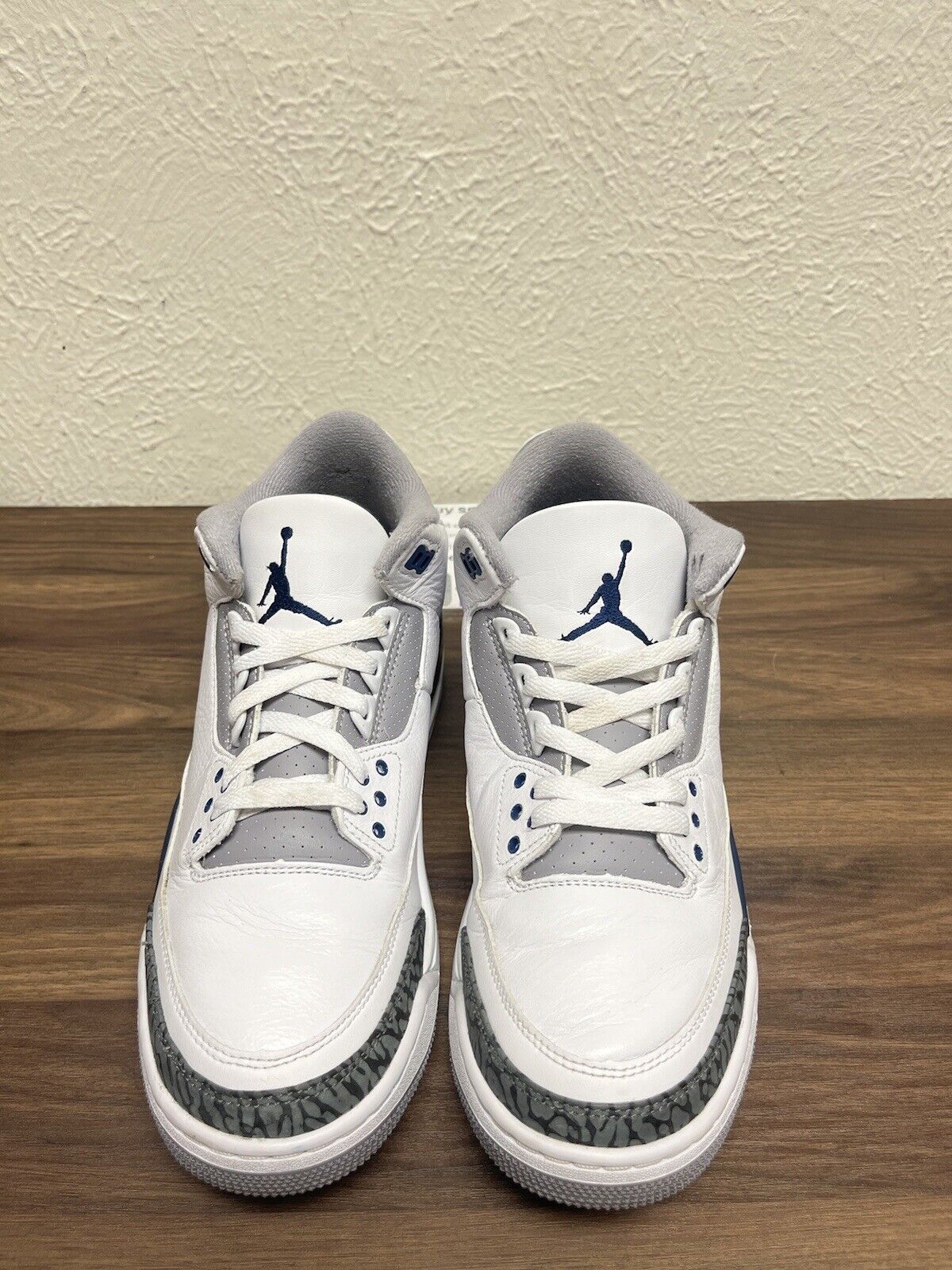 Air Jordan 3 Retro Midnight Navy- Size 9.5